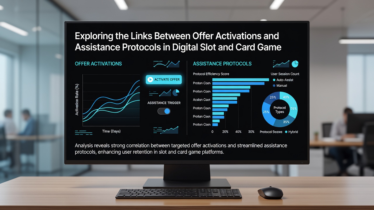 Support team interface displaying linked offer activations and player assistance requests in a digital gaming dashboard