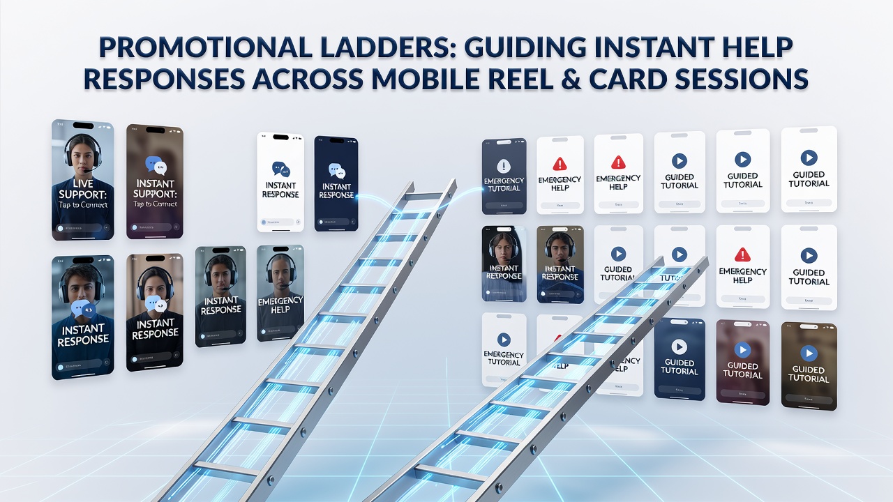 Support dashboard interface showing promotional tier indicators connected to real-time assistance for mobile gaming sessions