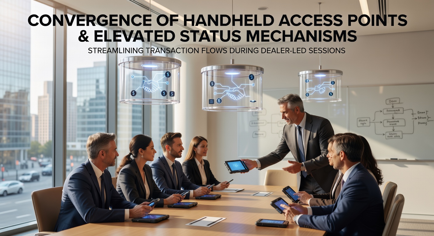 Handheld access points integrated into live dealer sessions for real-time transaction management in casino environments